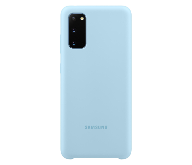 Samsung Silicone Cover do Galaxy S20 Sky Blue - 544132 - zdjęcie